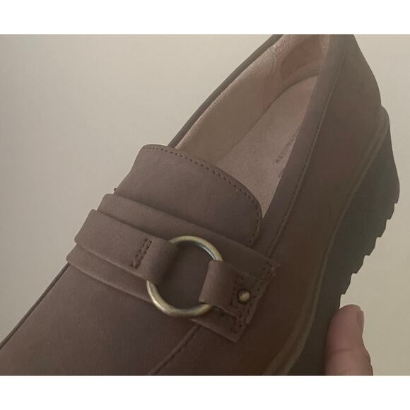 New SOUL Naturalizer Joyla Size 7.5 Brown Suede Leather Loafers - Picture 12 of 12